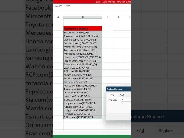 Data Cleansing in Excel! # Basic Excel #Data #music #spreadsheet