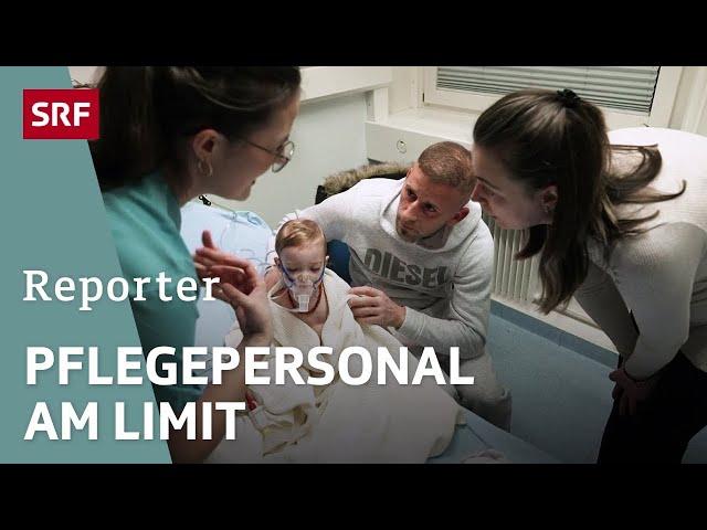 Spätschicht im Kinderspital – Notaufnahme am Anschlag | Reporter | SRF