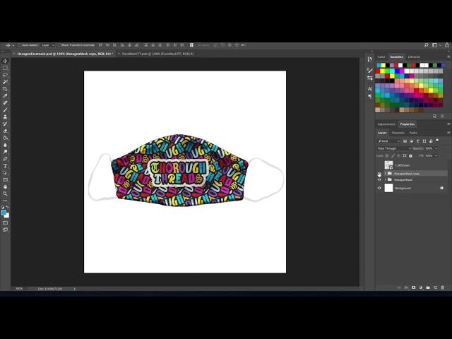 How To Create DIY Mask Mockup Using Photoshop (Sublimation Mask Mockup)