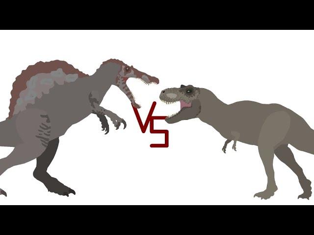 Spinosaurus Vs Tyrannosaurus Rex