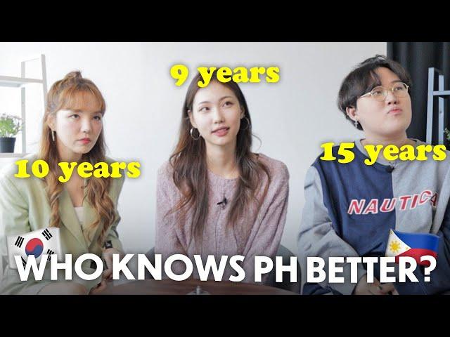 Koreans' Who Knows the Philippines Better Challenge!  pt.1