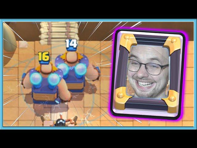  INSANE DECK WITH 16 LVL ELECTO GIANT / Clash Royale