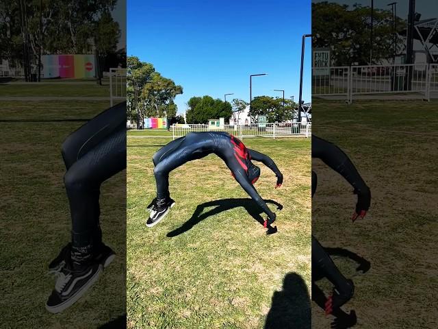 Back Handspring Tutorial  Aprendan del buen Miles Morales 