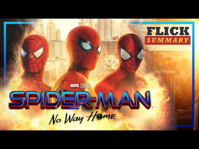 Spiderman No Way Home: The BEST Crossover EVER (Movie Recap) | Flick Summary