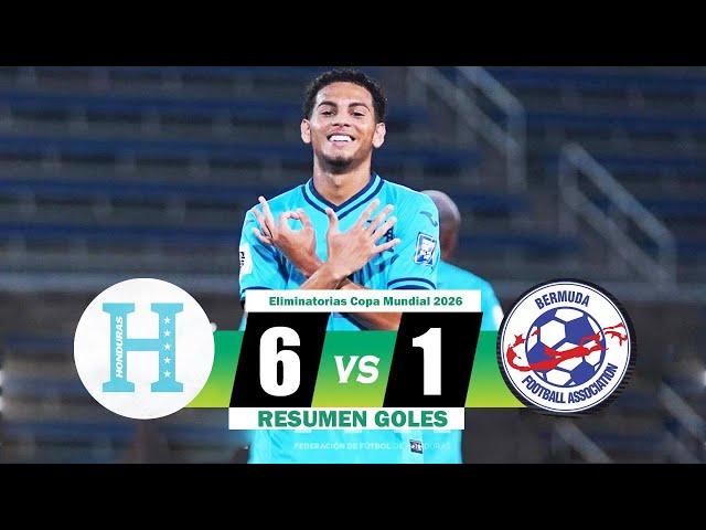 H0nduras golea Bermudaas 6-1 y firma paso perfecto en el inicio de las eliminatoris Concacaf 2024