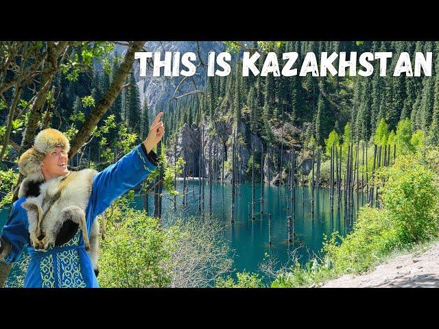 Kazakhstan's Most Beautiful Mountain Lakes - Kolsai + Kaindy Lakes 