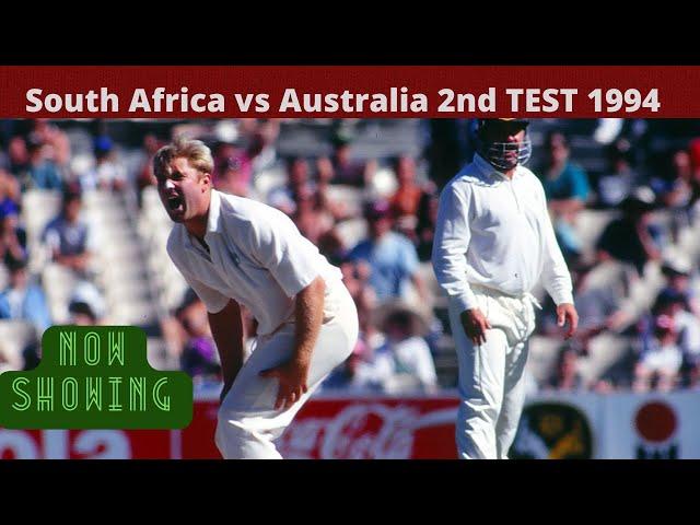 South Africa vs Australia 2nd TEST @CAPE TOWN 1994 | FULL HIGHLIGHTS |