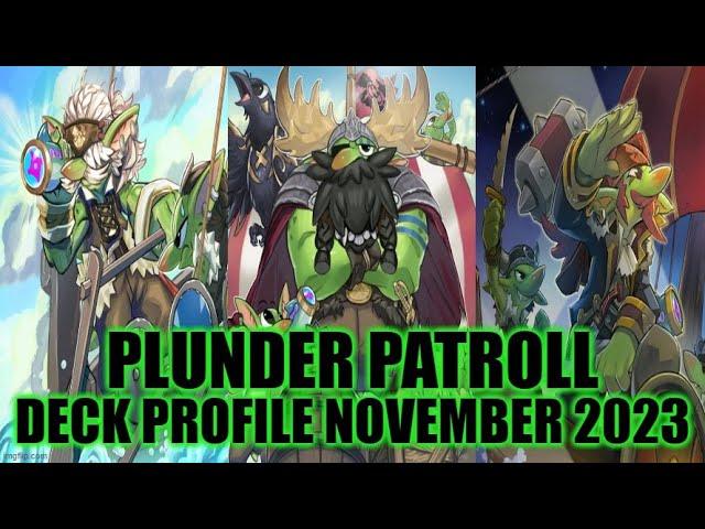 PLUNDER PATROLL DECK PROFILE (NOVEMBER 2023) YUGIOH!