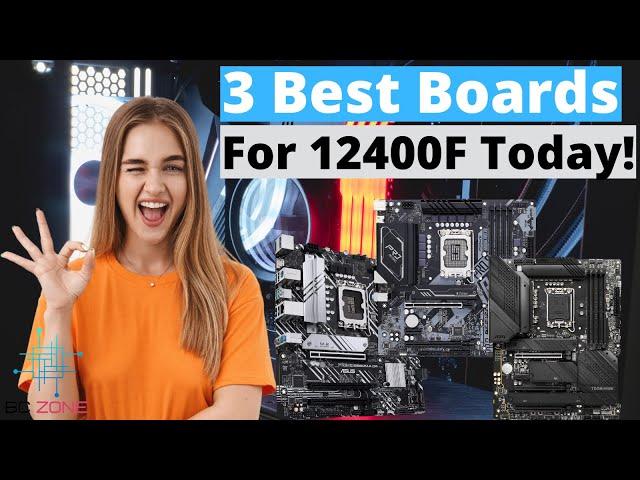 ΤΗΕ BEST MOTHERBOARDS FOR INTEL I5 12400F!