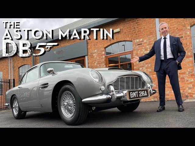 My Day with the GOLDFINGER DB5 |  EXCLUSIVE Tour of Aston Martin Works