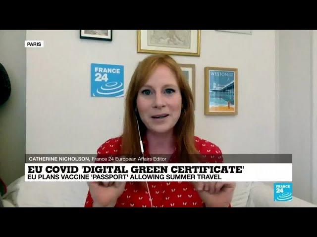 Covid-19 'digital green certificate': EU plans vaccine 'passport' allowing summer travel