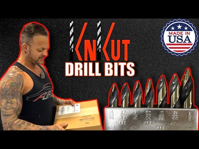 KNKUT MAKES THE BEST DRILL BITS FOR METAL!  (MADE IN USA)