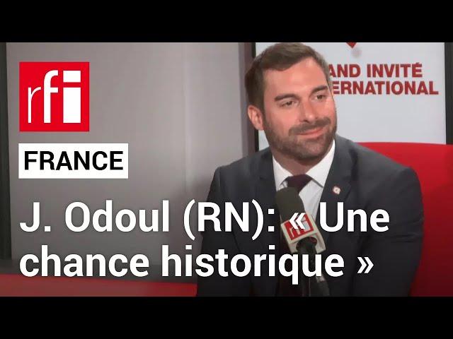 Julien Odoul (RN): « On a une chance historique de redresser notre pays » • RFI