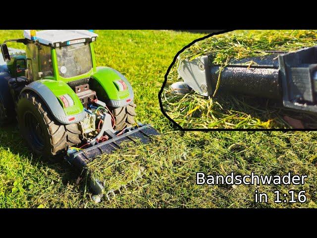 PREMIERE | World's FIRST belt rake in 1:16 - Let's Test RC Farming #35 - 4K