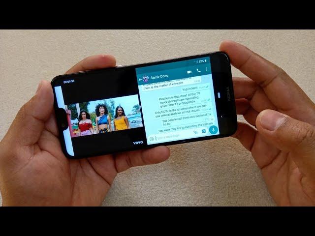 Nokia 6.1 Plus Android Pie How to use Split Screen? Remove Google Bar? Lockscreen?