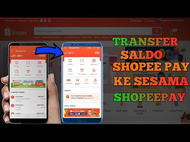 HOW TO TRANSFER SHOPEEPAY BALANCE TO OTHER SHOPEE USERS