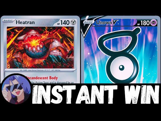 Heatran + Unown V Deck || Pokémon TCG Live || Surging Sparks