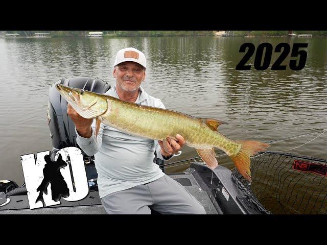 Keyes Outdoors Musky Hunting Adventures - Episode 1, 2025 - Wisconsin River Muskies