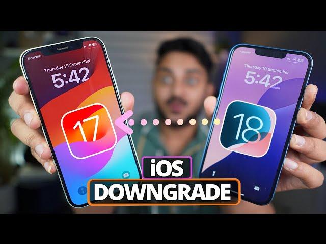 Can you Downgrade iOS 18 to iOS 17 Without Losing Data? - 2024 Ultimate Guide