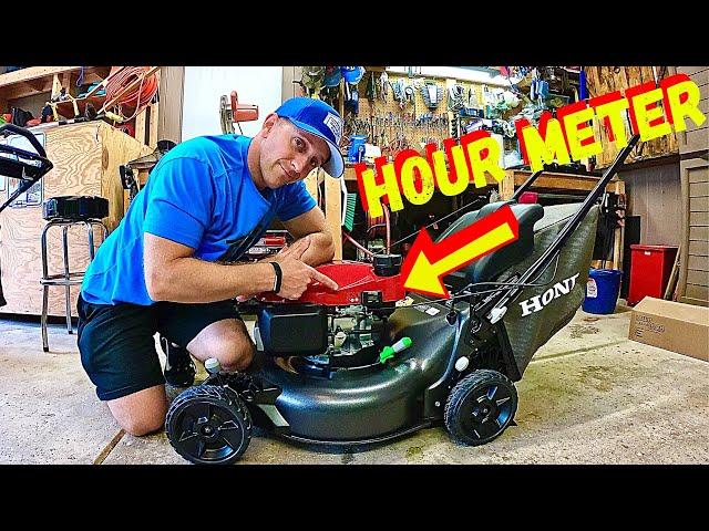 How To INSTALL An HOUR METER On A LAWN MOWER - WORTH It?