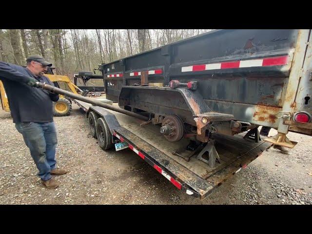 7K Trailer Axle Replacment