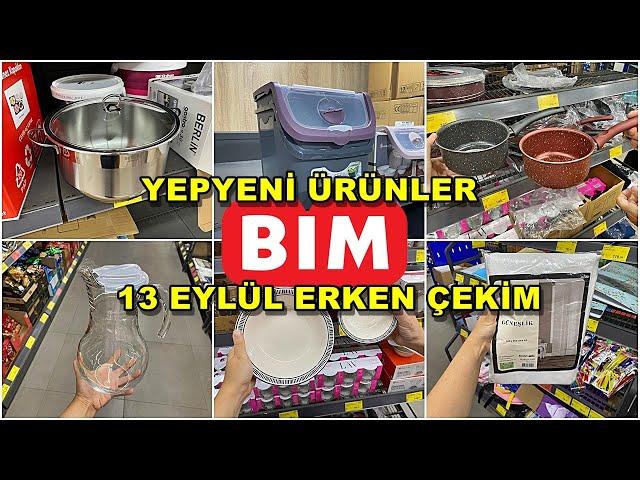 BİM'E YENİ GELEN ÜRÜNLER/13 EYLÜL ERKEN ÇEKİM//BİM AKTÜEL ÜRÜNLER/BİM/UCUZ ÇEYİZ ALIŞVERİŞİ