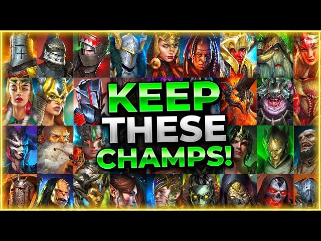 YOU NEED THESE Epic Champions!? Raid: Shadow Legends | The Cursed City Epic Champions List