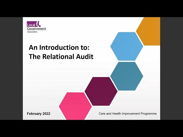 Introduction to the relational audit | Local Government Association