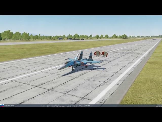 Fast Final Approach and Quick Landing - DCS World Su-27