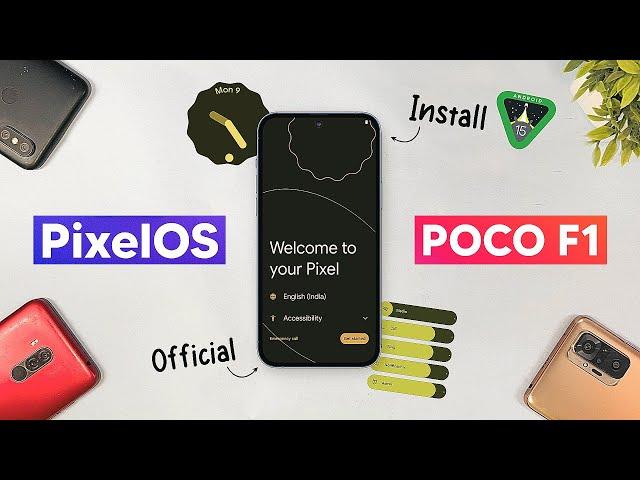 Official PixelOS Android 15 for POCO F1 - How to Install