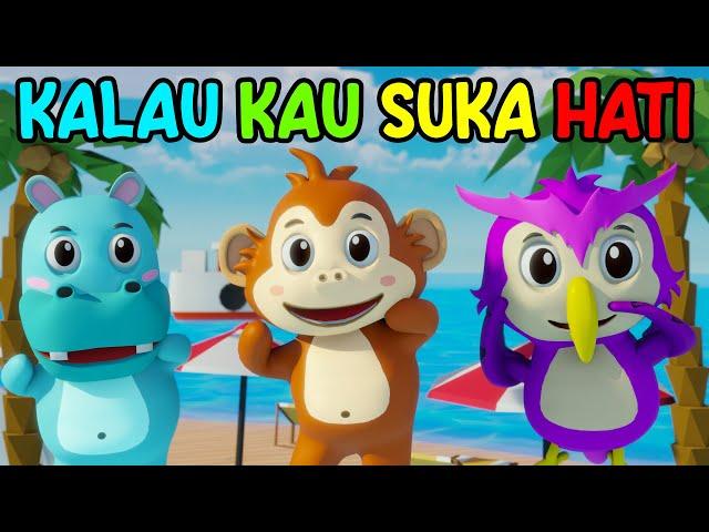 Kalau Kau suka hati tepuk tangan ️ Lagu Anak Indonesia Viral