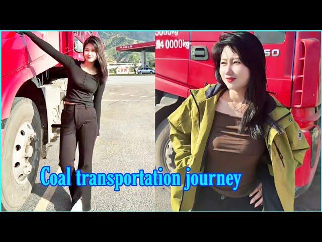 Beautiful and fashionable driver Tieu Man and her journey of transporting coal