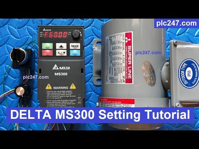 [Tutorial] DELTA MS300 VFD Setting