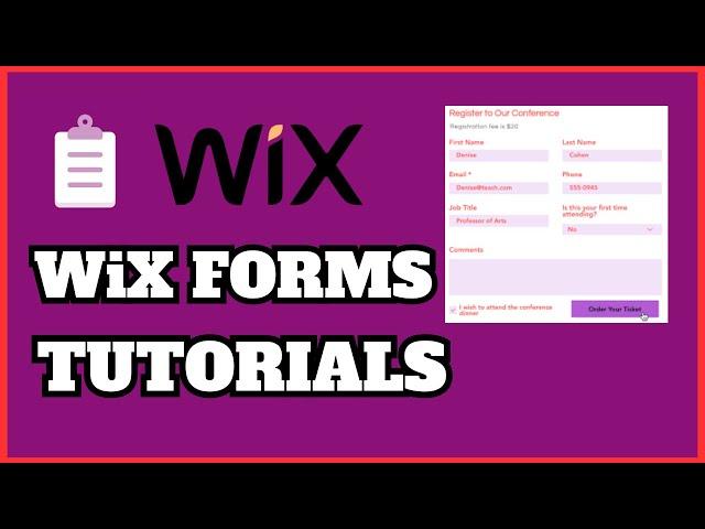 Wix Forms Tutorial | How to Use Wix Forms in 2024 | Step-by-Step Guide