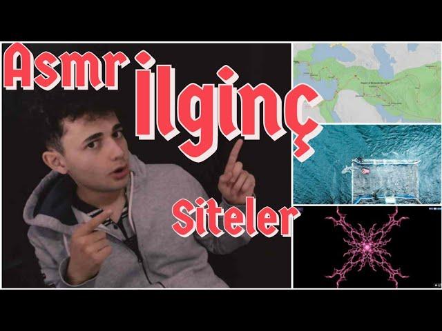 İlginç Web Siteler ASMR Türkçe  | Rahatlatıcı ASMR  | Türkçe ASMR