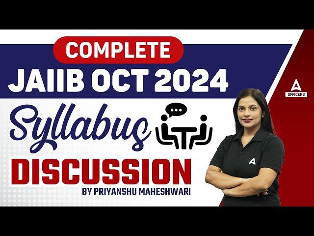 JAIIB Syllabus 2024 | JAIIB 2024 Syllabus | JAIIB Oct 2024 Syllabus | JAIIB Adda247