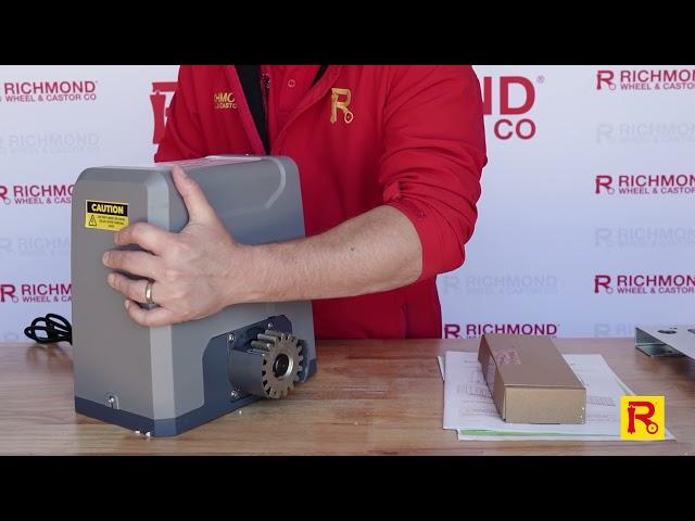 Richmond's GTR156 - 240V Sliding Gate Motor Unboxing