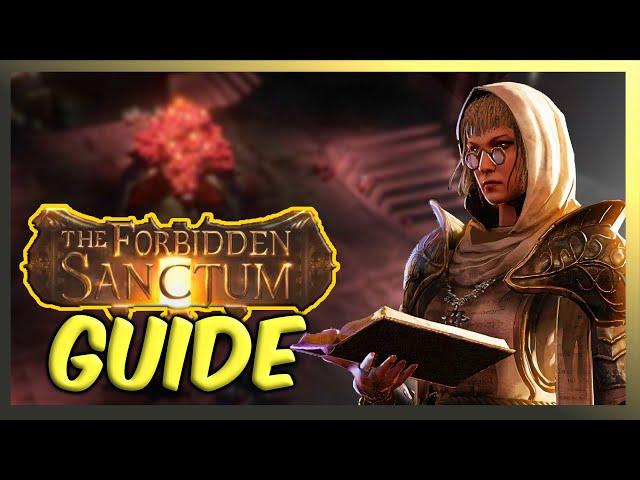NEVER FAIL The Forbidden Sanctum again (Almost)! | PoE 3.20