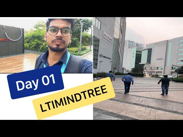 First day of office || Day 01 at LTIMINDTREE || vlog 01 || Lifewithharshit