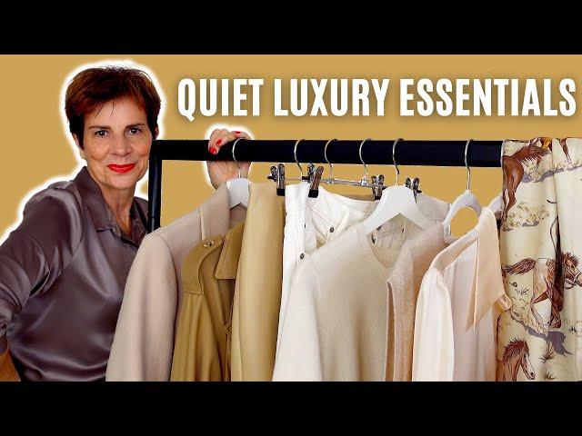 Look Luxurious Over 50: 10 Quiet Luxury Staples You MUST HAVE