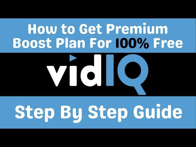 How to Get Vidiq Boost for Free Vidiq Pro Free 2022