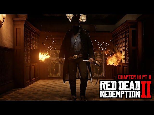 RDR II Robbing A Bank in Red Dead Redemption - The Old American Art | Ch 3 PT 2 #highlights