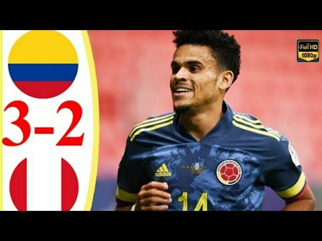 Colombia vs Peru 3−2 - Extended Highlights & All Goals 2021 HD