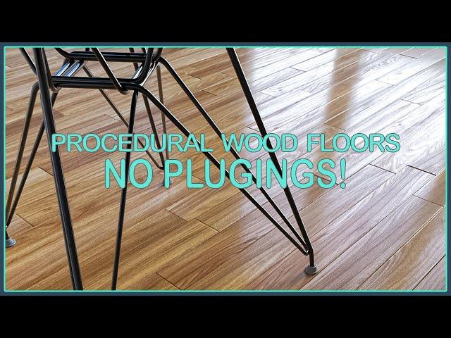 Hardwood Floor Using Array Modifier | 3ds Max Procedural Modeling Tutorial