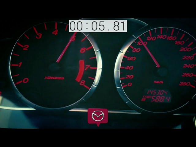 Mazda 6 MPS 0-100 km/h acceleration *stock*