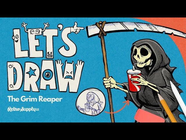 How to Draw The Grim Reaper