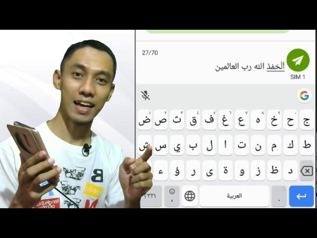 Cara Mudah Menulis/Mengetik Tulisan/teks Arab Beserta Harokat-nya di WA untuk HP Android [Update]