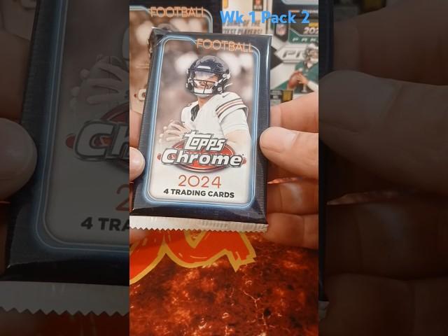 2024 Topps Chrome #packopening #toppschrome #topps #fanatics #sportscards #footballcards #nflcards