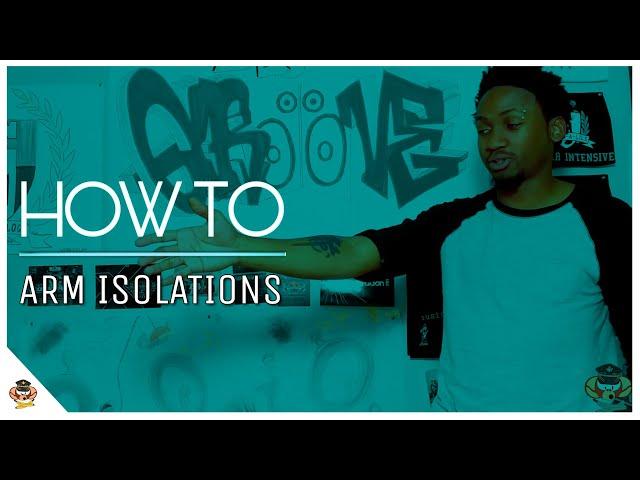 HOW TO: ARM ISOLATIONS I Animation (HIP-HOP DANCE TUTORIALS)