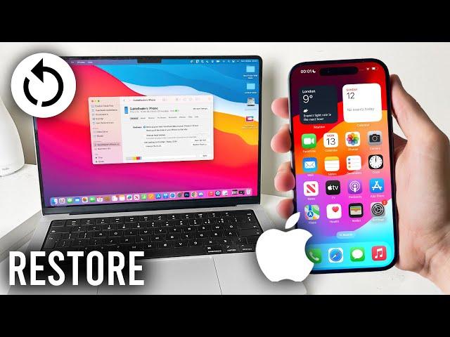 How To Restore iPhone From Backup On Mac - Full Guide